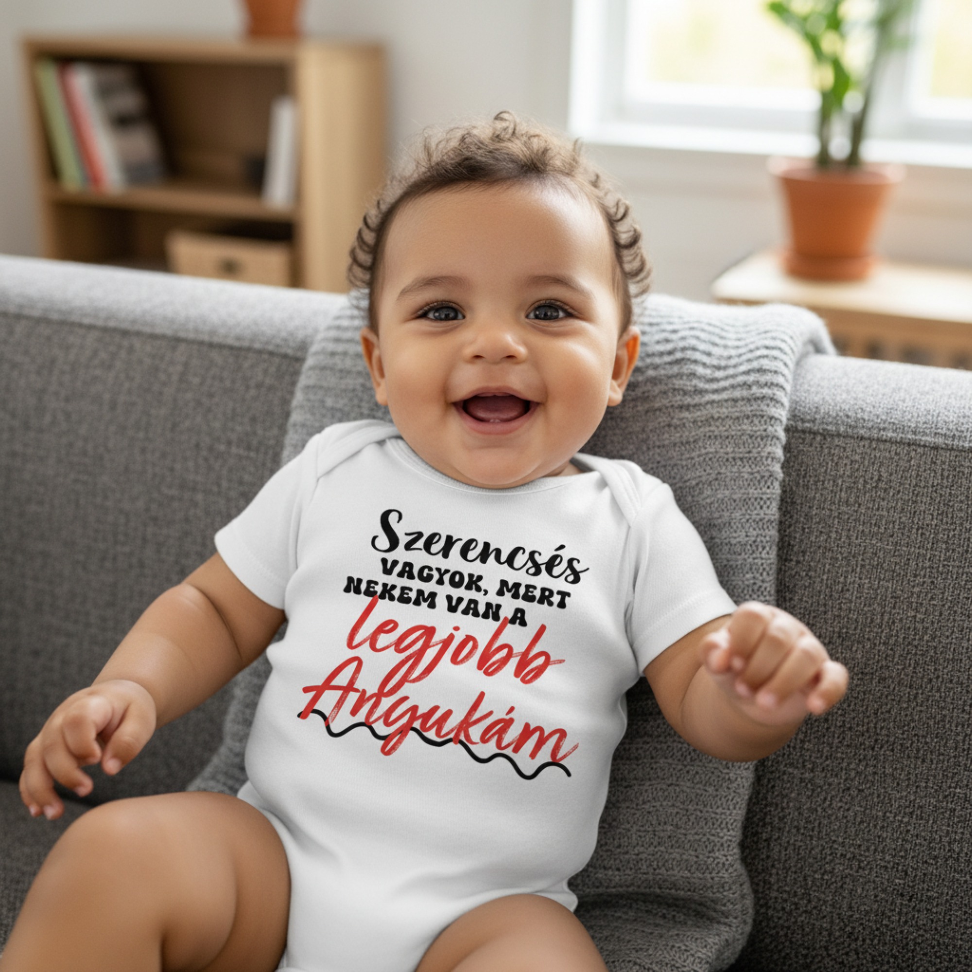 Szerencsés vagyok, mert nekem van a legjobb anyukám gyerek body