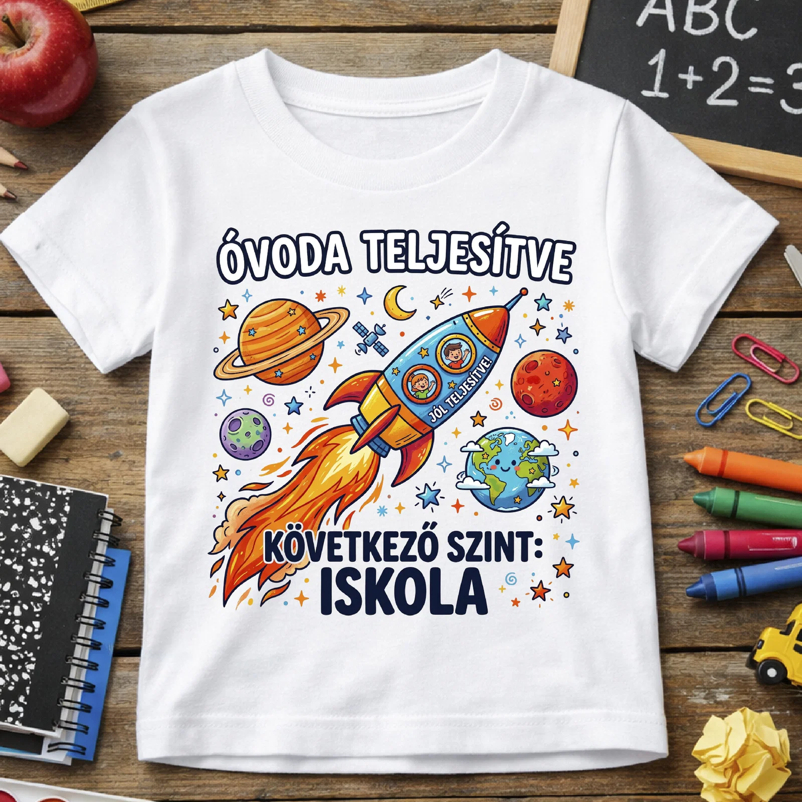Óvoda teljesítve ballagásos póló