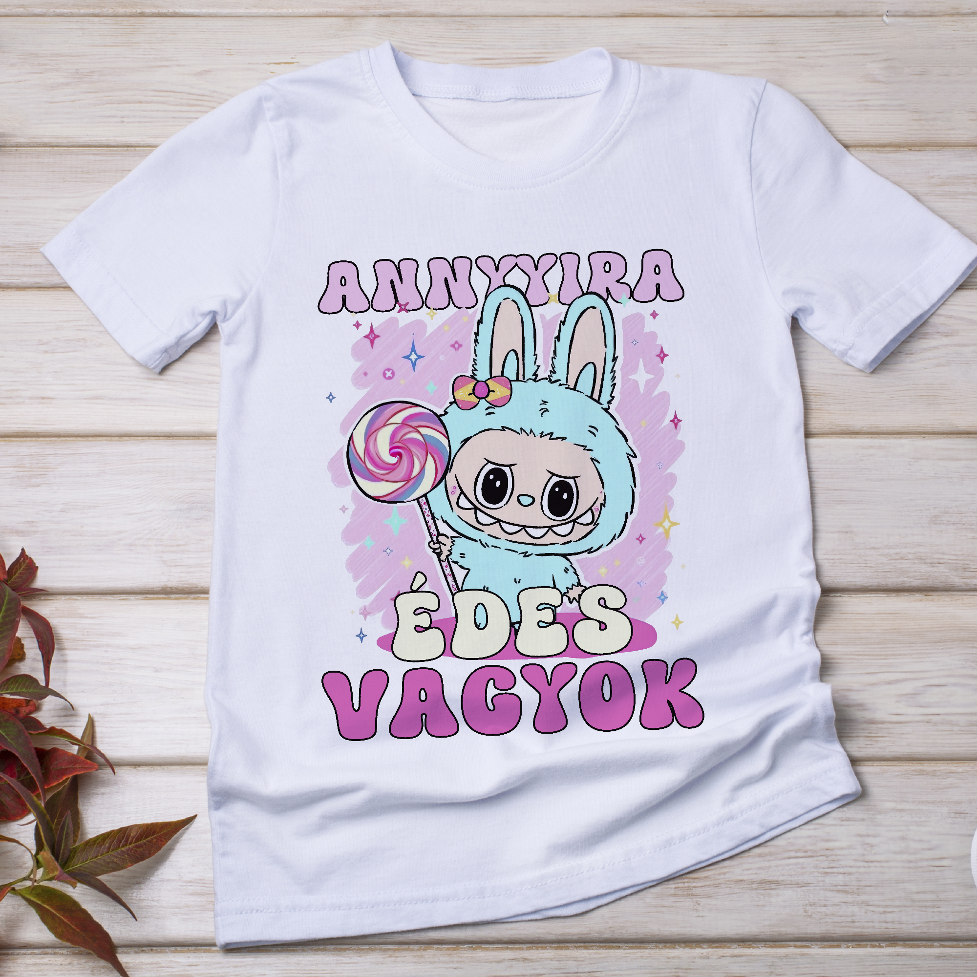 Annyira édes vagyok Labubus póló