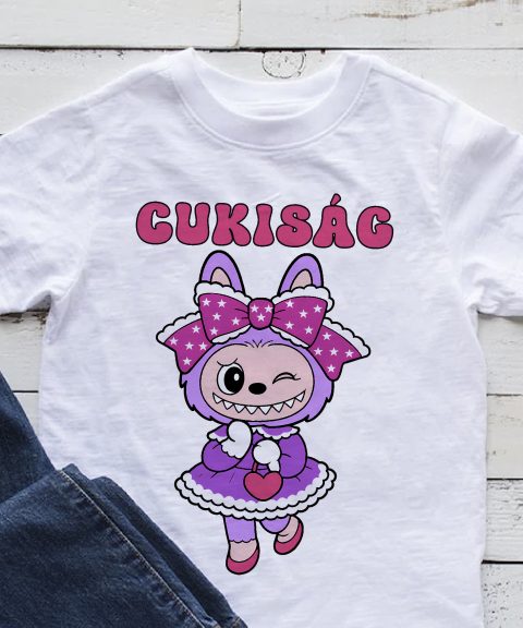 Cukiság Labubus póló