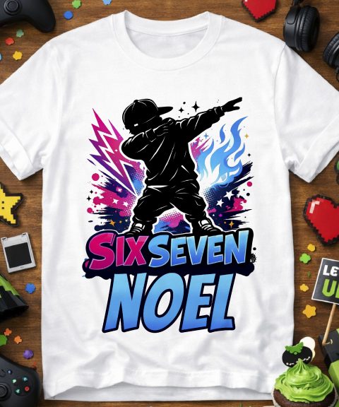 Six seven póló vagány sráccal, névvel