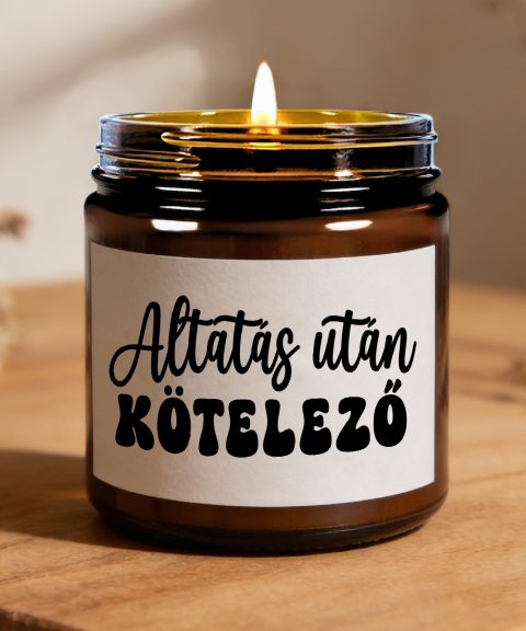 Altatás után kötelező gyertya